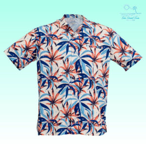 เสื้อเชิ้ตฮาวายแขนสั้น HAWAII SHIRT WHITE (WHITE)