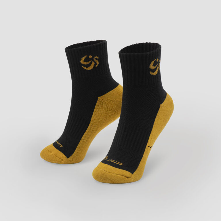 01_Ankle Sock IAM Black-Gold-01