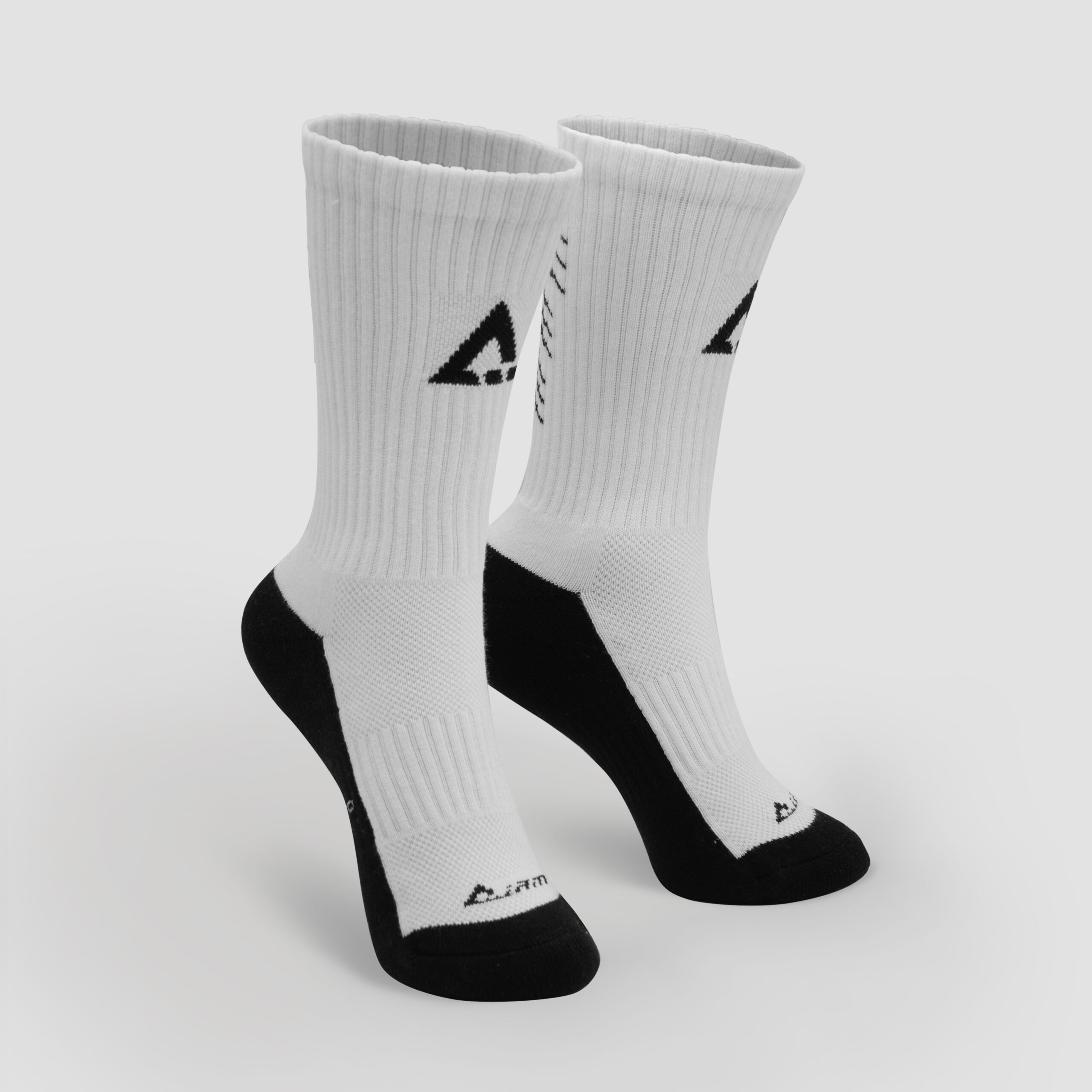 02_Crew Sock IAM White-Black-02