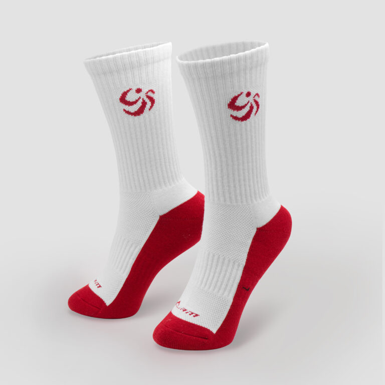 04_Crew Sock VB White-Red-01