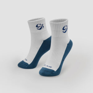 Ankle Sock VB2024 - White / Navy Blue