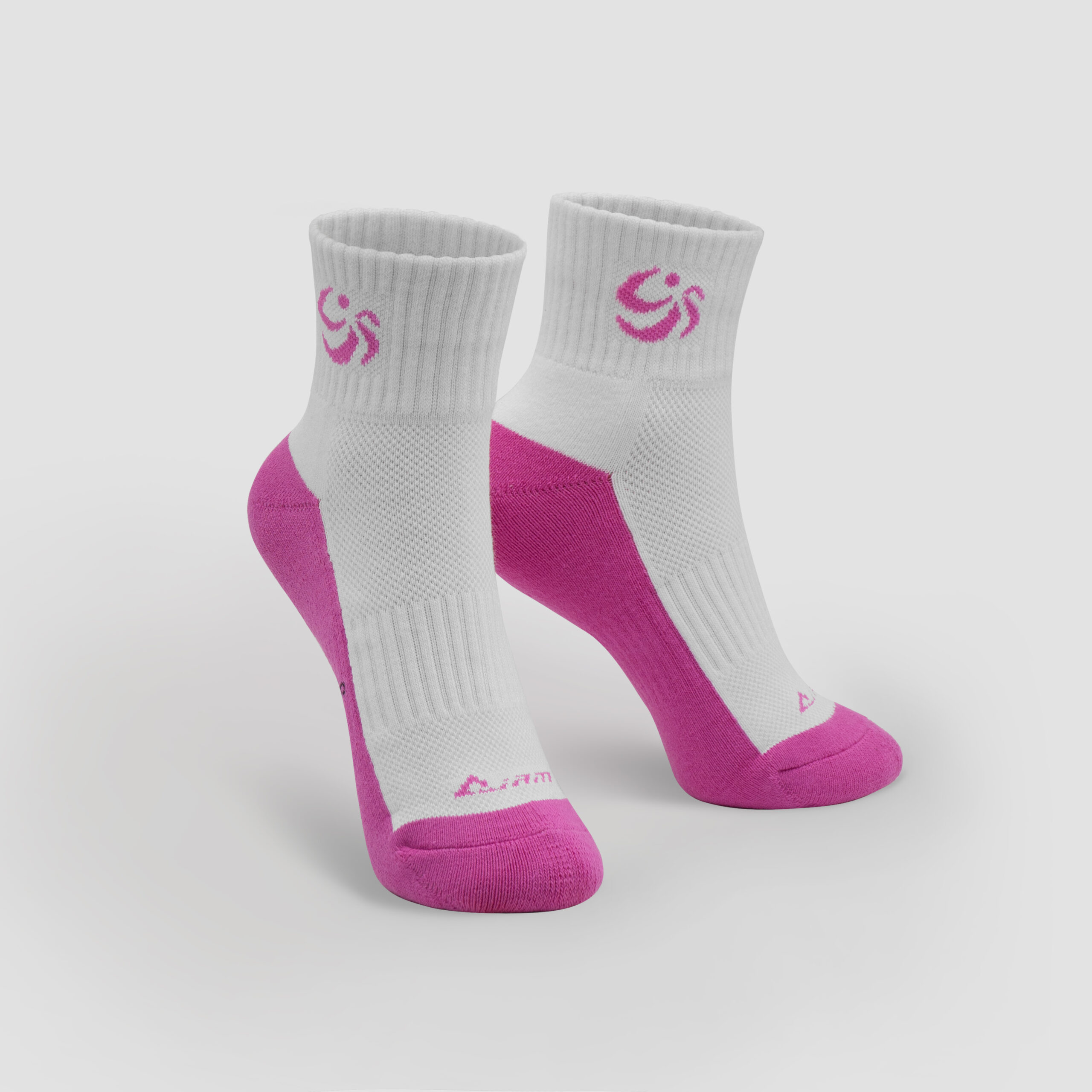 07_Ankle Sock IAM White-Pink-02